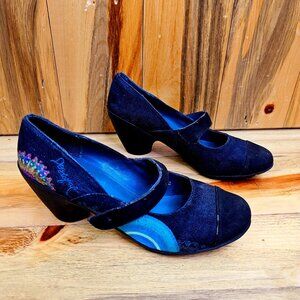 Desigual Mandala Print Mary Jane Heel